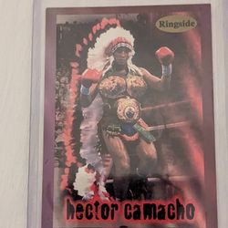 1996 Ringside Boxing Legend Hector Macho Camacho Trading Card