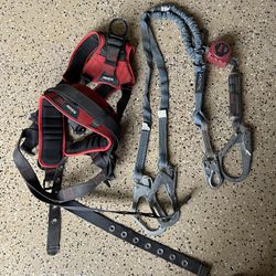 Safety Harness And Lanyard 