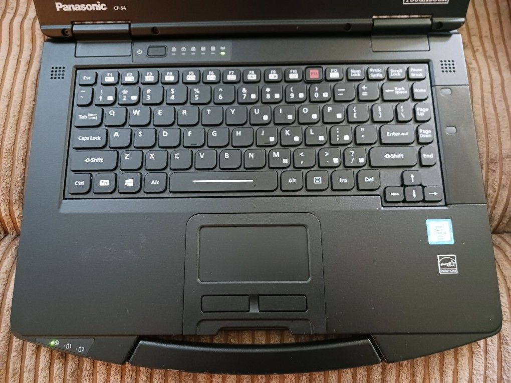 Panasonic ToughBook Rugged Laptop Intel Core i5-6300u 8 GB RAM 500 GB Samsung SSD WiFi Wireless Windows Professional