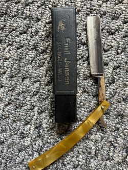 Vintage barber razors