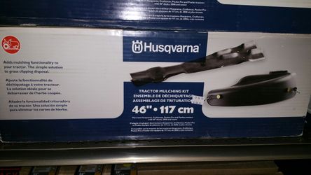 Tractor mulching kit