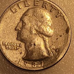 1987 Silver Quarter NOT Free 