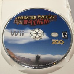 monster truck mayhem nintendo wii