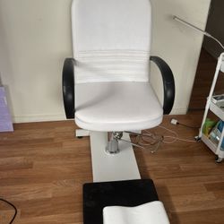 Pedicure Chair And Foot Rest ONLY ! 