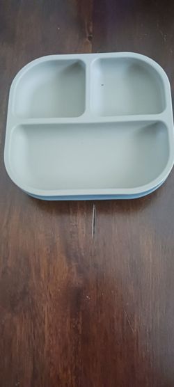 3 rubber baby plates