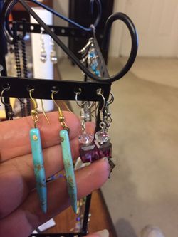Earings crystal