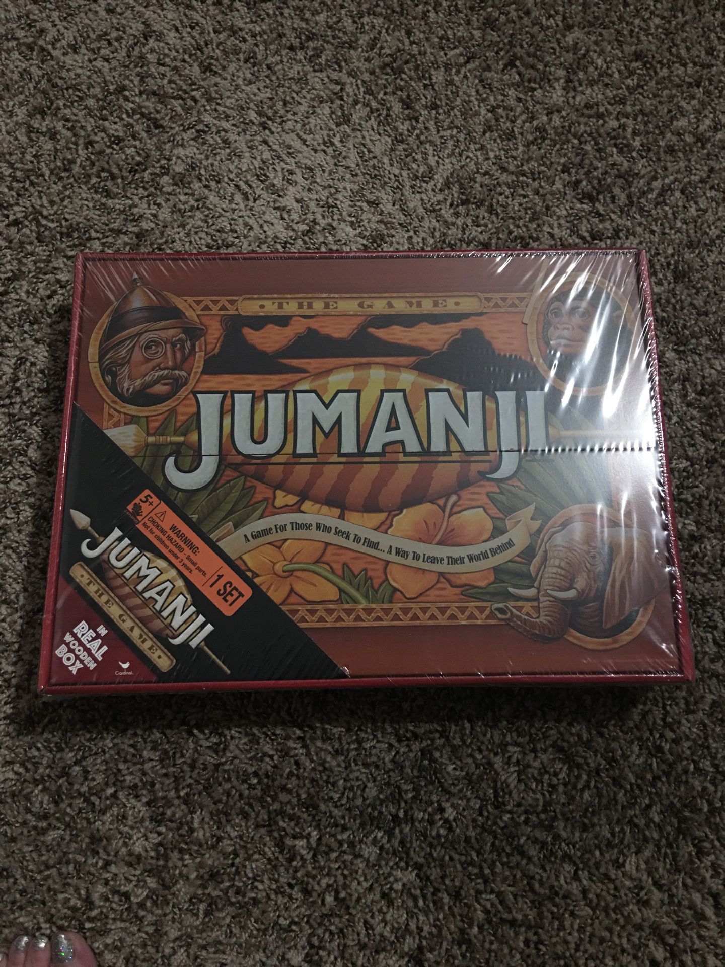 Jumanji board game