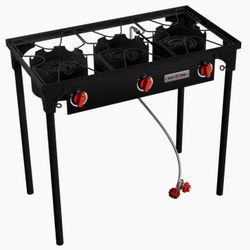 High Pressure Propane Triple Burner