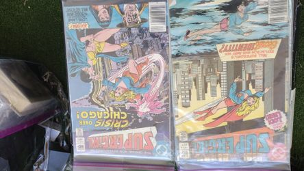 Two Supergirl Comic Books