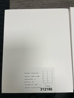 4x2 Shipping Labels