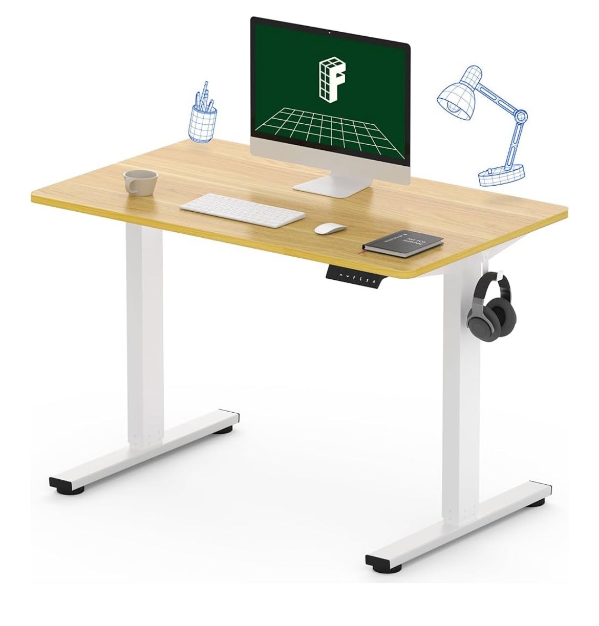 40” X 24” Adjustable Standing Desk 