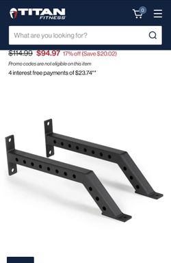 Titan power rack stabilizer feet