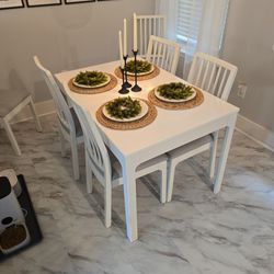 Ikea EKEDALEN Table w/ 6 Chairs