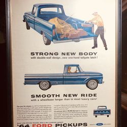 Ad From Magazine  ‘64 Ford Pickup