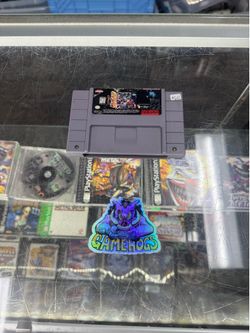 WILD CATS SNES $60 Gamehogs 11am-7pm