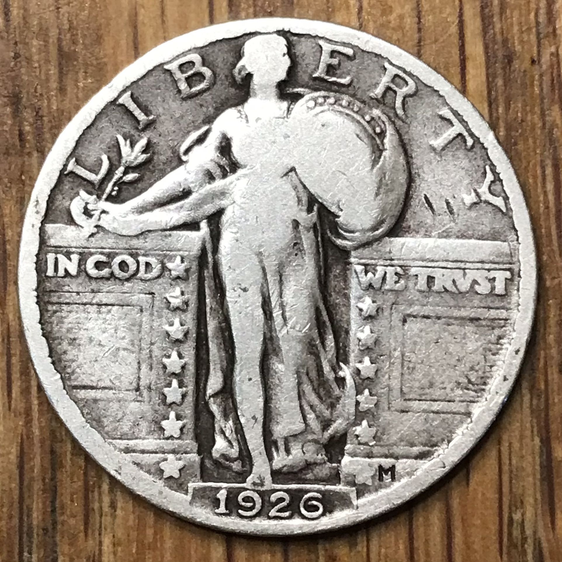 1926 Standing Liberty Quarter