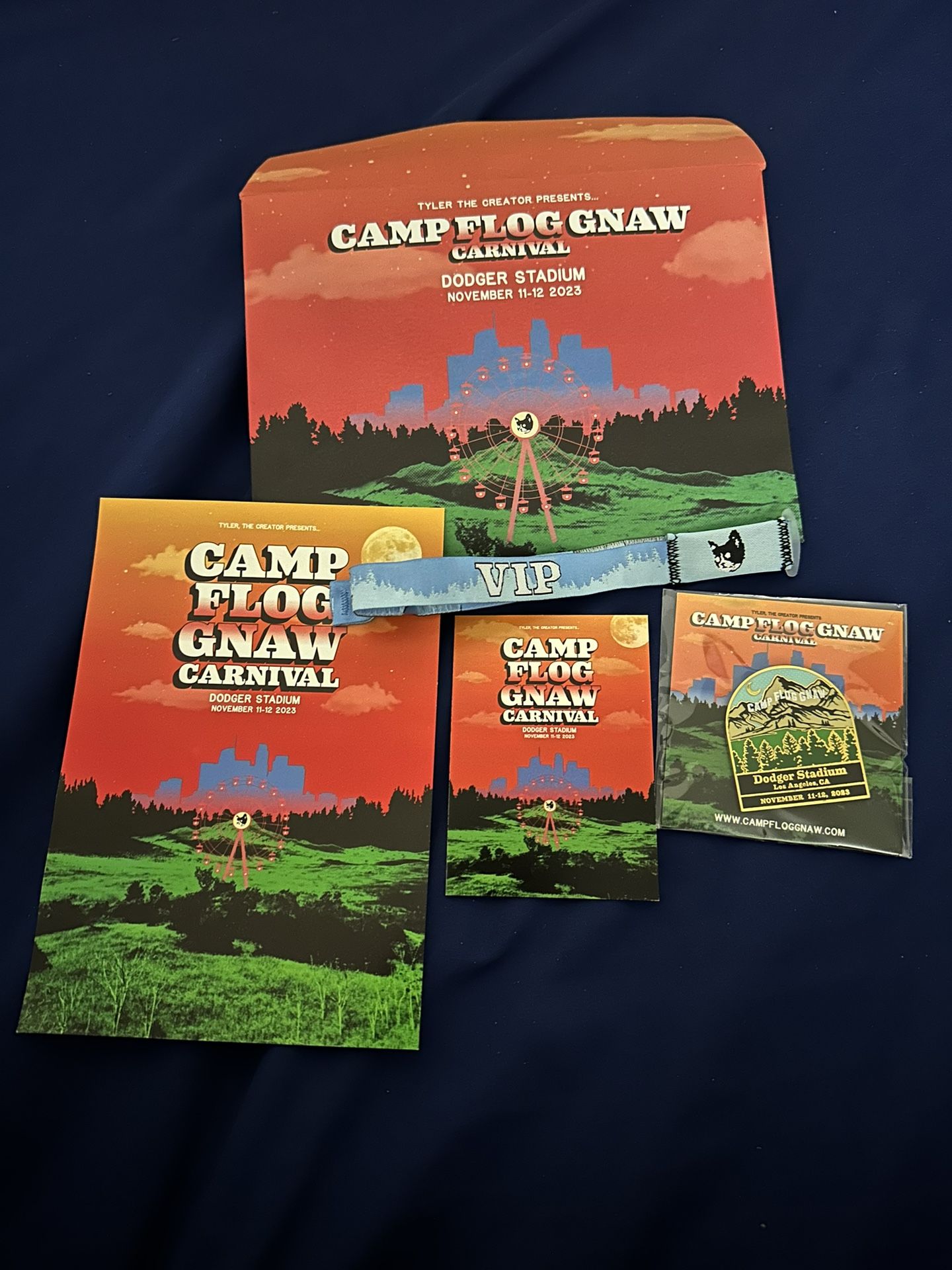 Camp Flog Gnaw 2 Day VIP Wristband