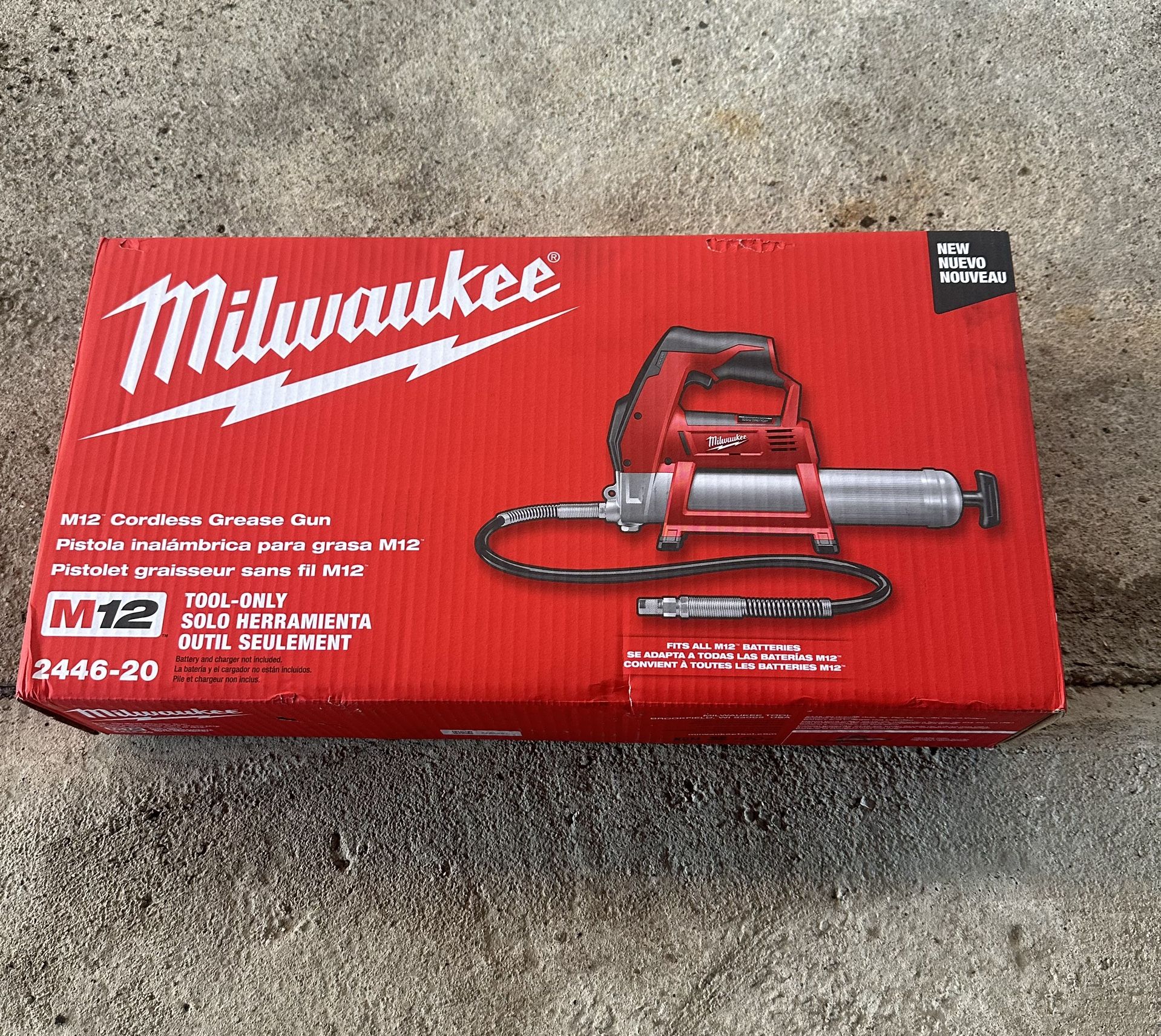 Milwaukee Grease Gun