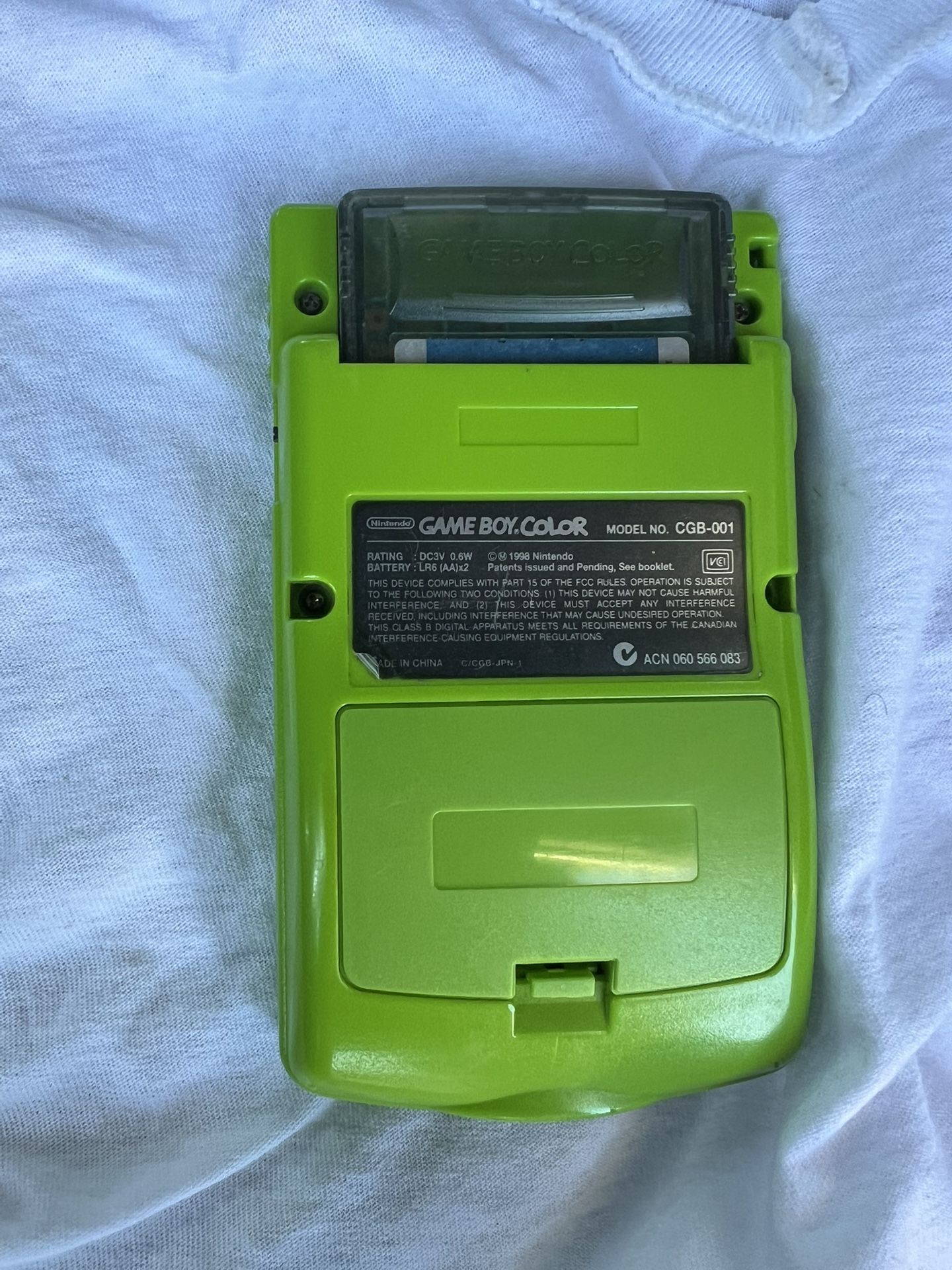 Gameboy Color (Kiwi)