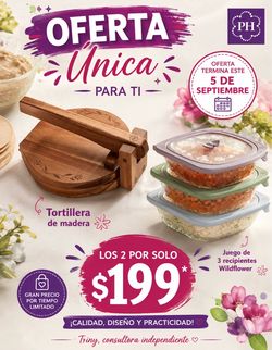 Prensa y set de 3 piezas
