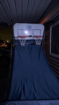 Basketball mini hoop duo set