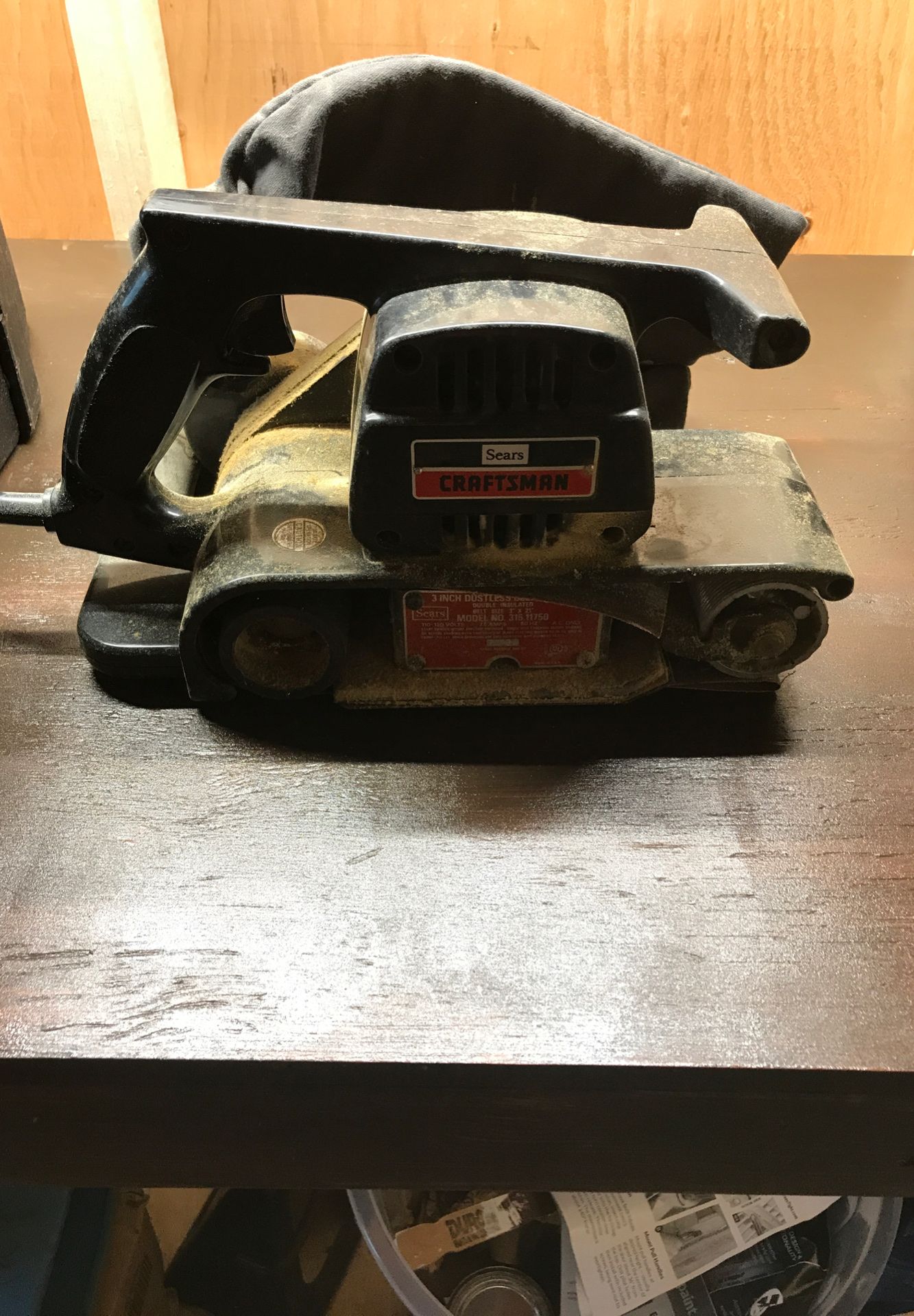 Belt sander