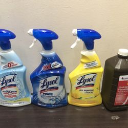 Lysol’s And Hydrogen Peroxide For Sale.! 