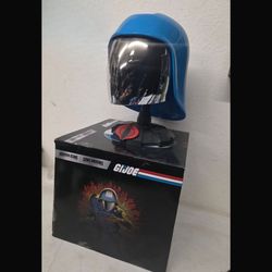 GI JOE Cobra Commander Cosplay Display Helmet