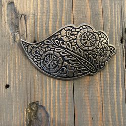 Metal Pin For Wrap Around Poncho, Brooch, Or Just Wherever You Want Wear It. 