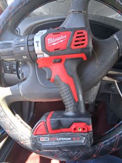 Drill new. And  batery
