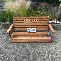 Porch Swing With Hardware