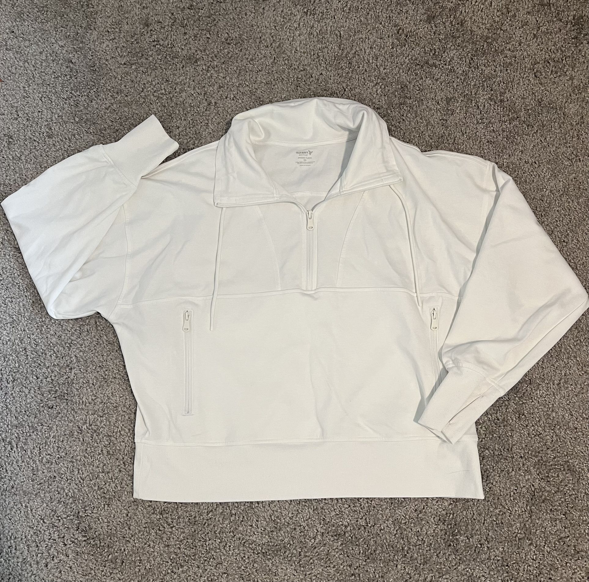 Beautiful White Old Navy Fleece