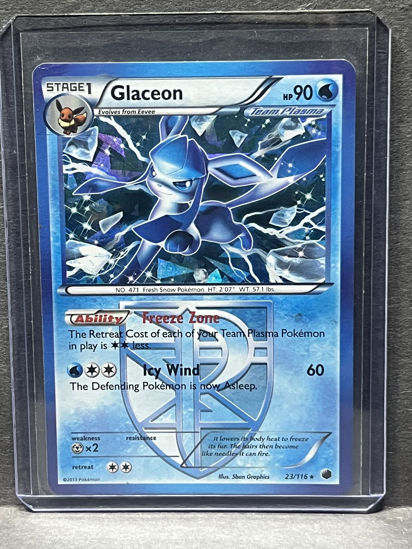 Glaceon 023/116 Cracked Ice Holo