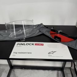 Alpinestars R10 Clear Lens + Wing + Fog-Resistant Lens – Brand New OEM