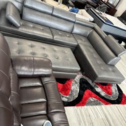 Spring Blowout Sale. Ibiza Gray Sectional With Ottoman Only $899. Easy Finance Option. Same-Day Delivery.