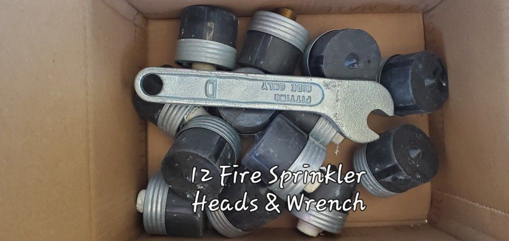 Fire Spinker Heads and Wrench