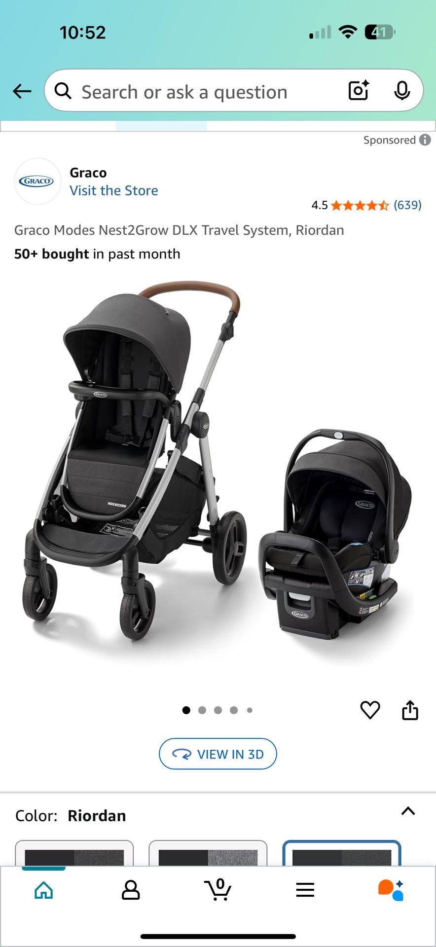 Graco Double Stroller 