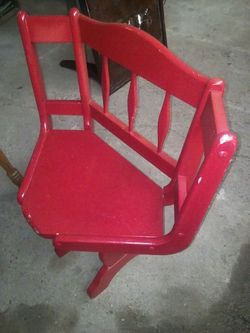 Funky Red Angle Chair