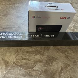 Projector 8k And Projector Screen