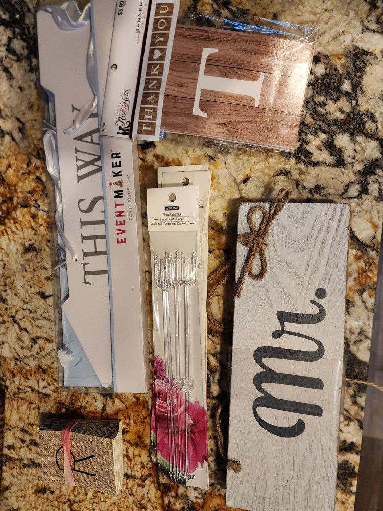 Wedding Signs