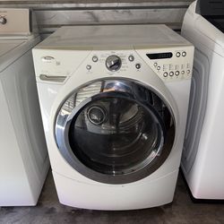 White Whirlpool Washer