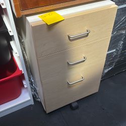 Oak Office Filing Cabinet