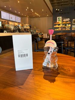 Starbucks Pink Bear Cups