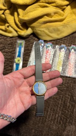Vintage Wittnauer Watch - Split Color Block Dial (Works
