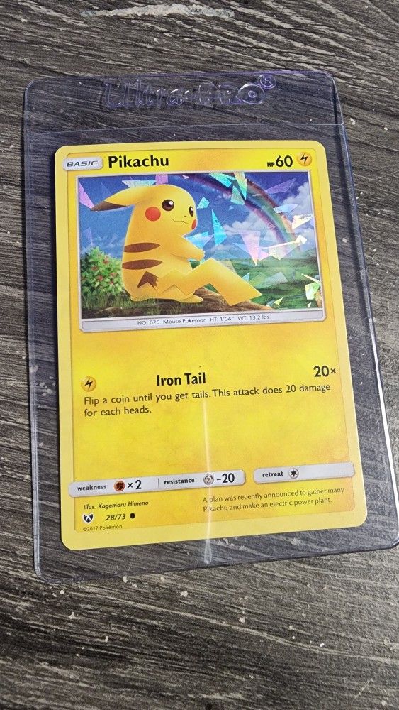 Pikachu Pokémon Card