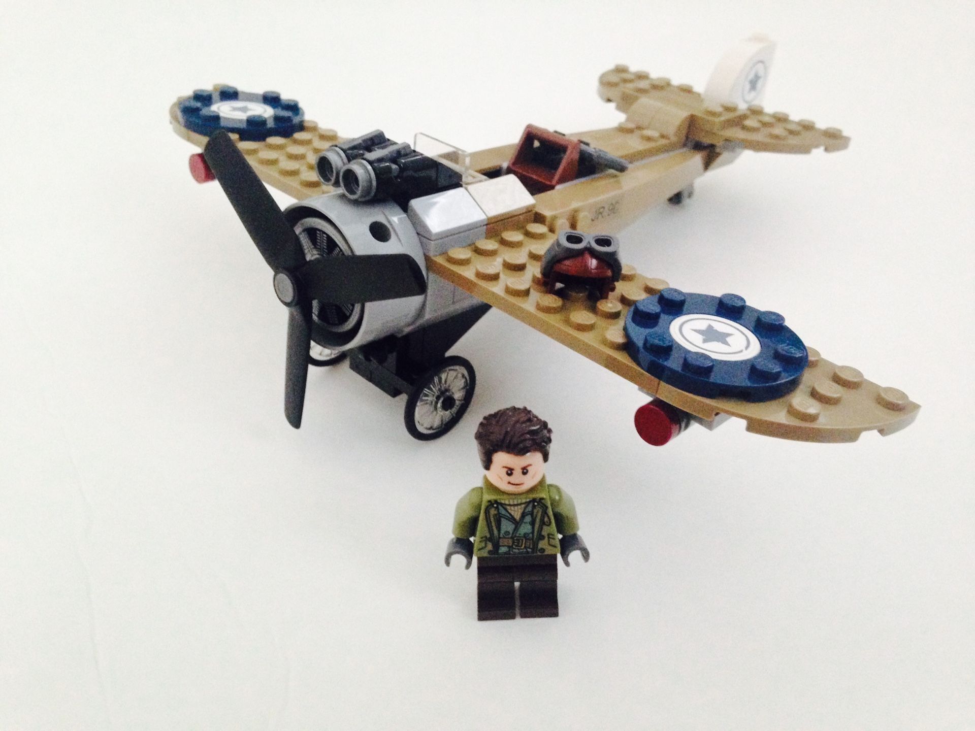 Lego Steve Trevor and WW1 era plane & Lego Harry Potter Thunderbird