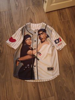 Post game baseball jersey ft 2 pac and Janet Jackson h