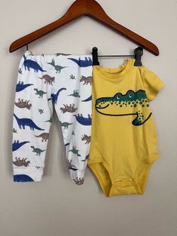 Carters Dinosaur Outfit Baby 24 months