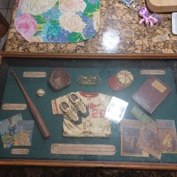 Vintage Glass Display Case. $40