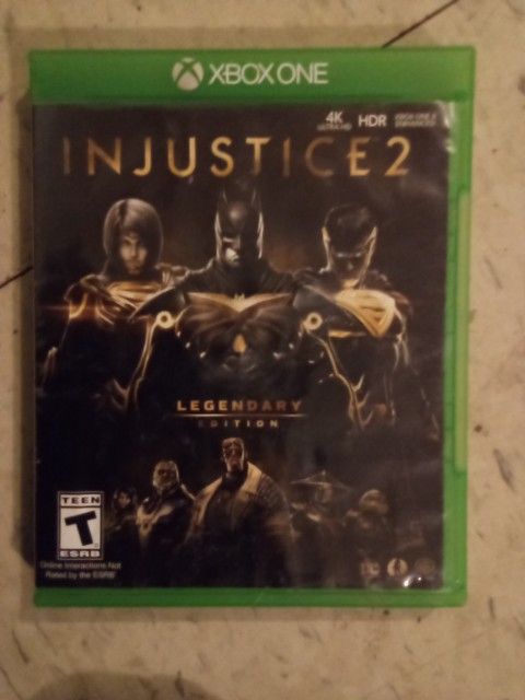 Injustice 2 Xbox One Game 🎮 Legendary Edition 